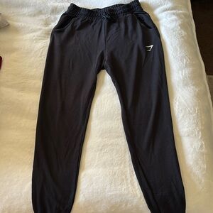Gymshark Black Track Joggers